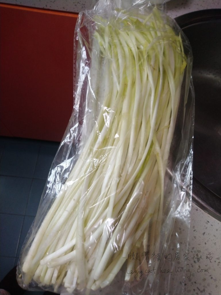 hktvmall 買的韭黃