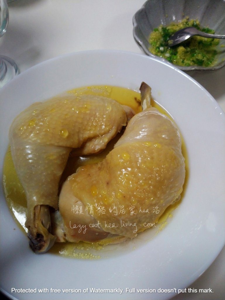 蔥油雞腿