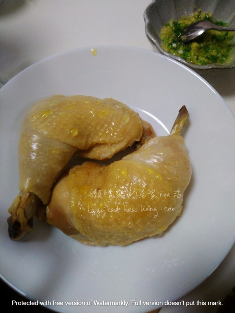 蔥油雞腿
