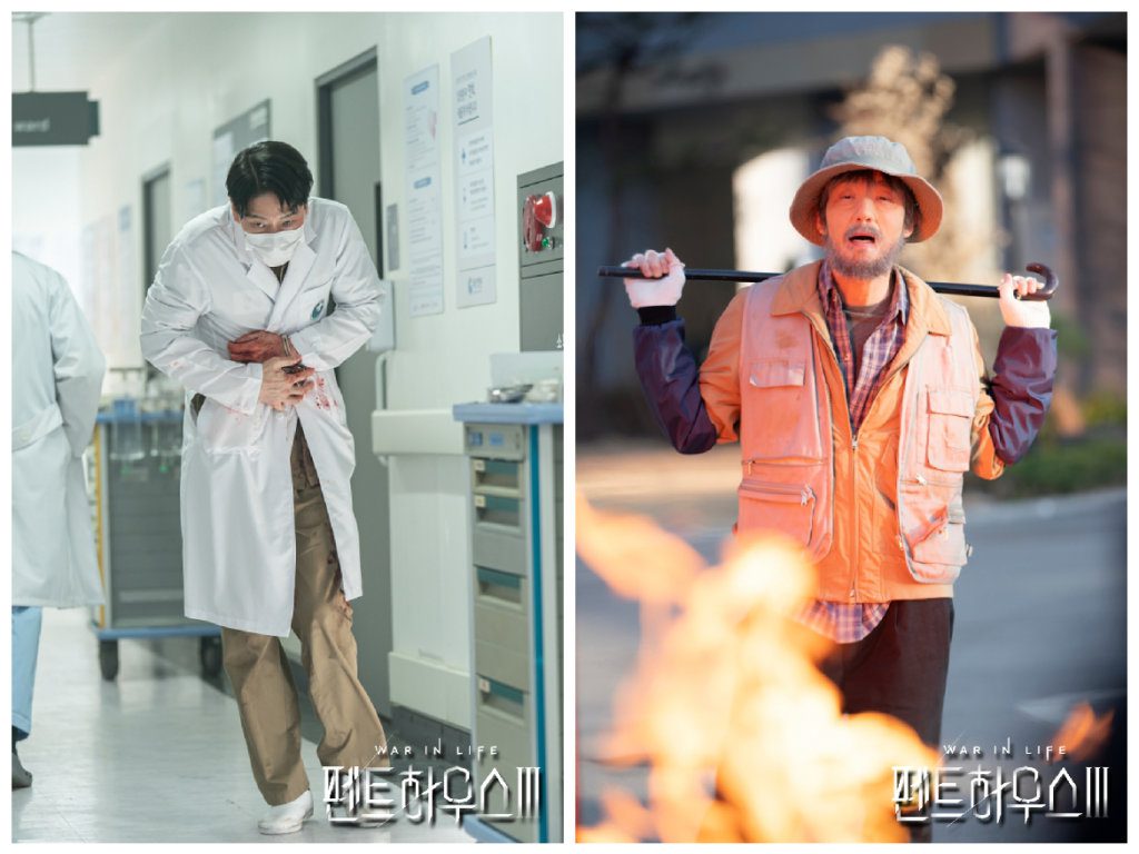 朱丹泰扮成醫生及老人