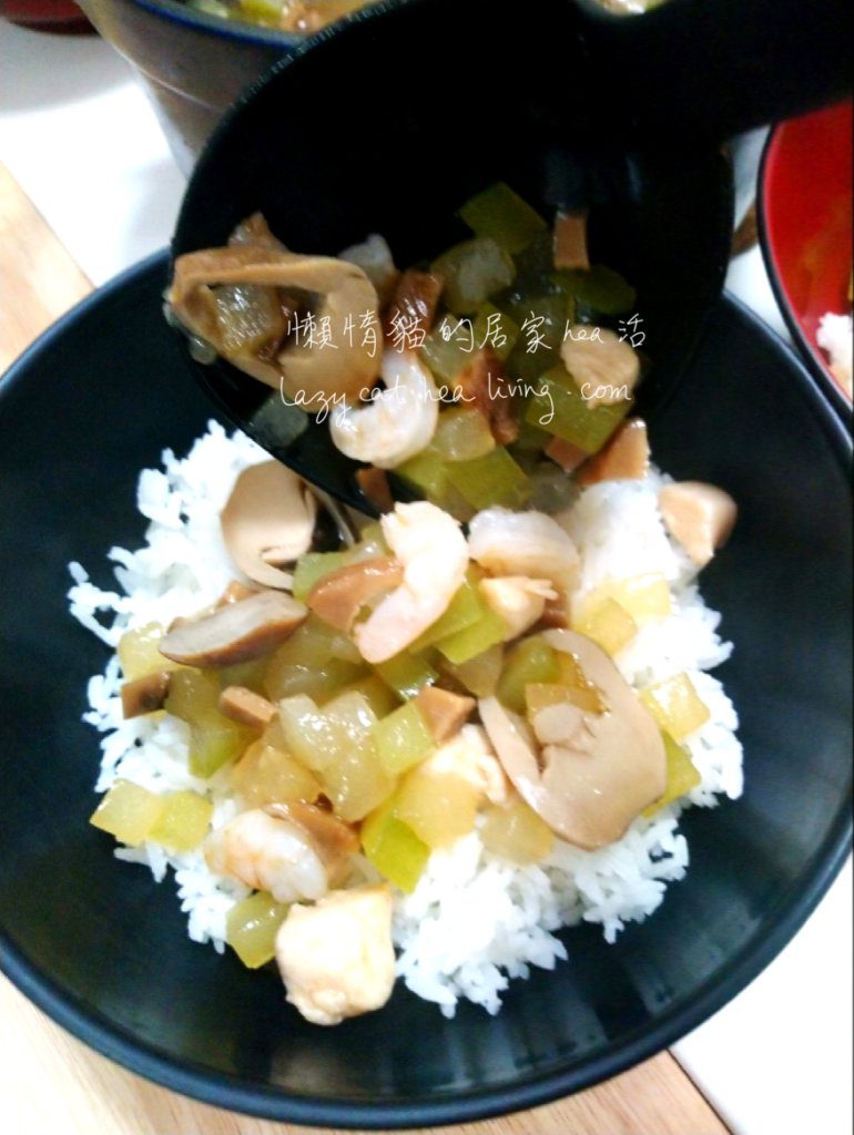 冬瓜粒湯飯