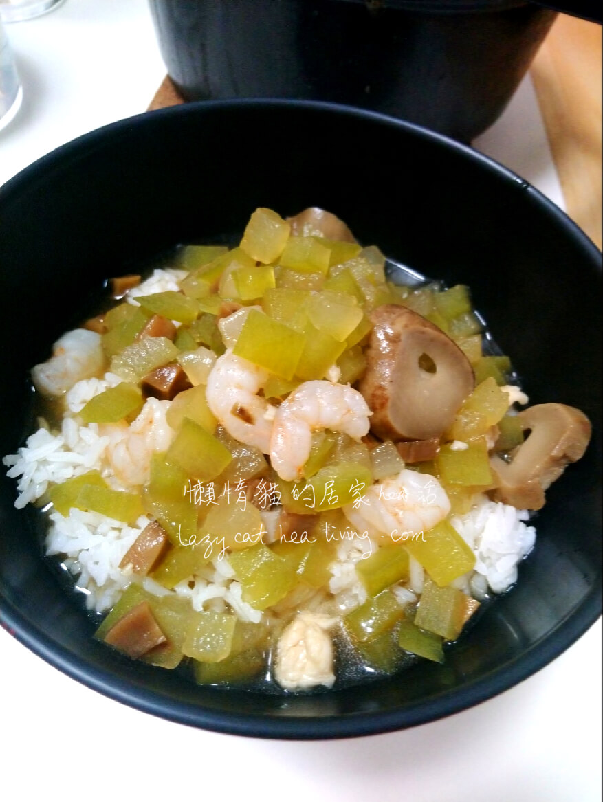 冬瓜粒湯飯