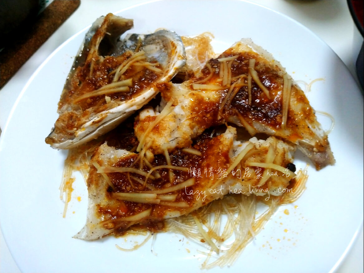 沙茶蒸魚頭