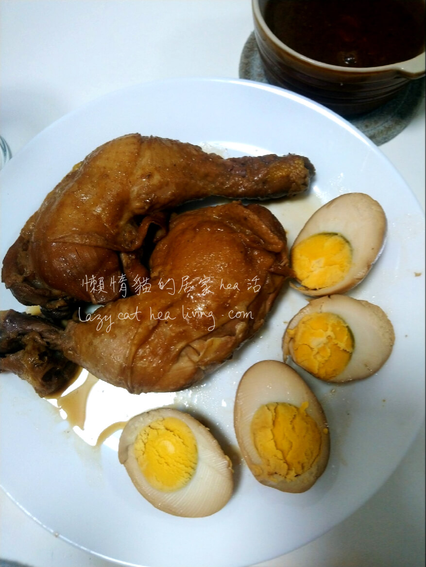 滷水雞腿和滷水蛋