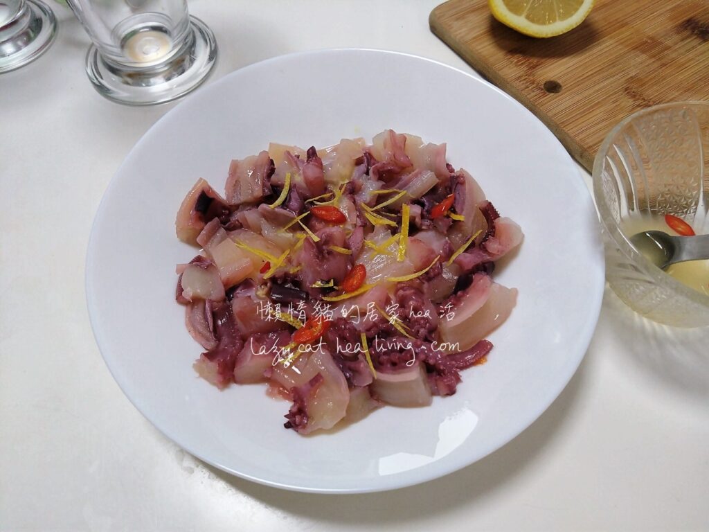 酸辣涼拌八爪魚鬚