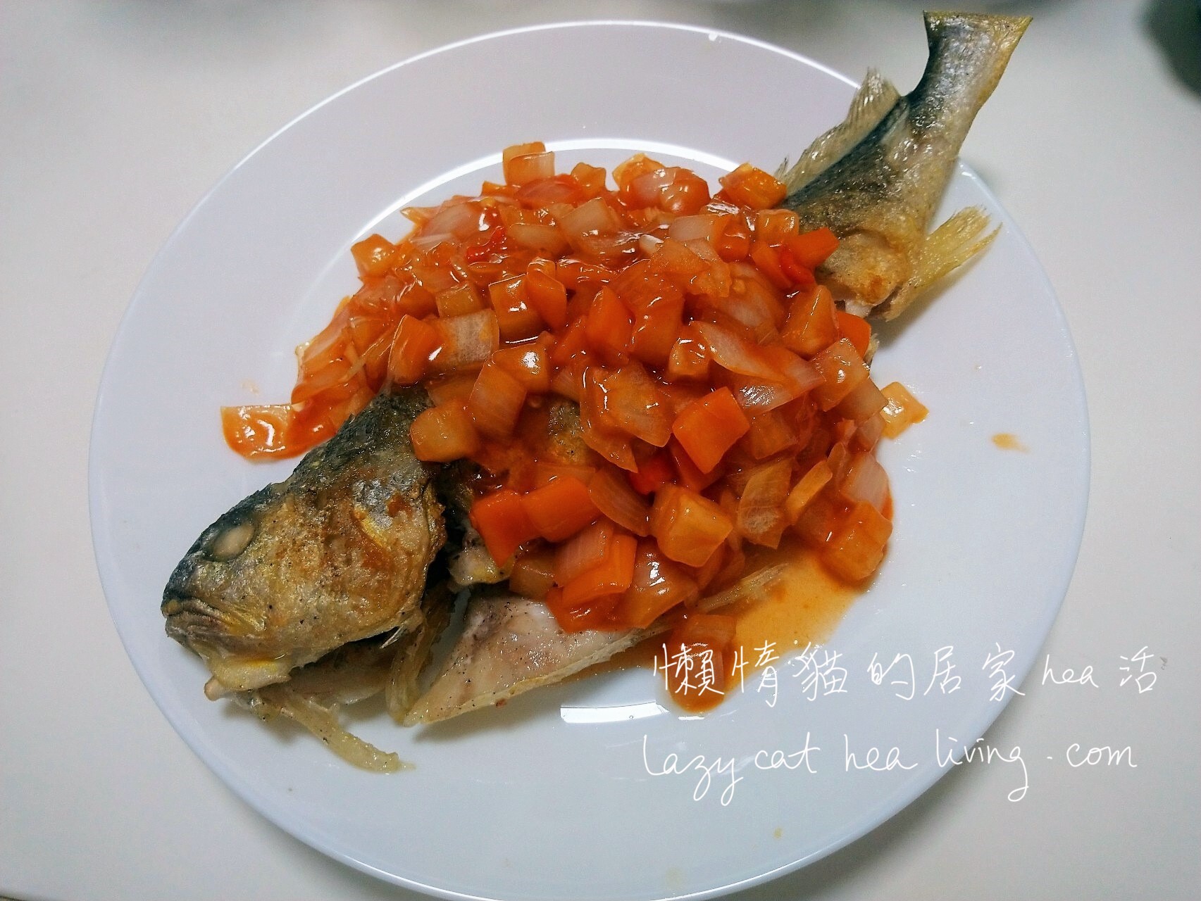 甜酸菠蘿黃花魚