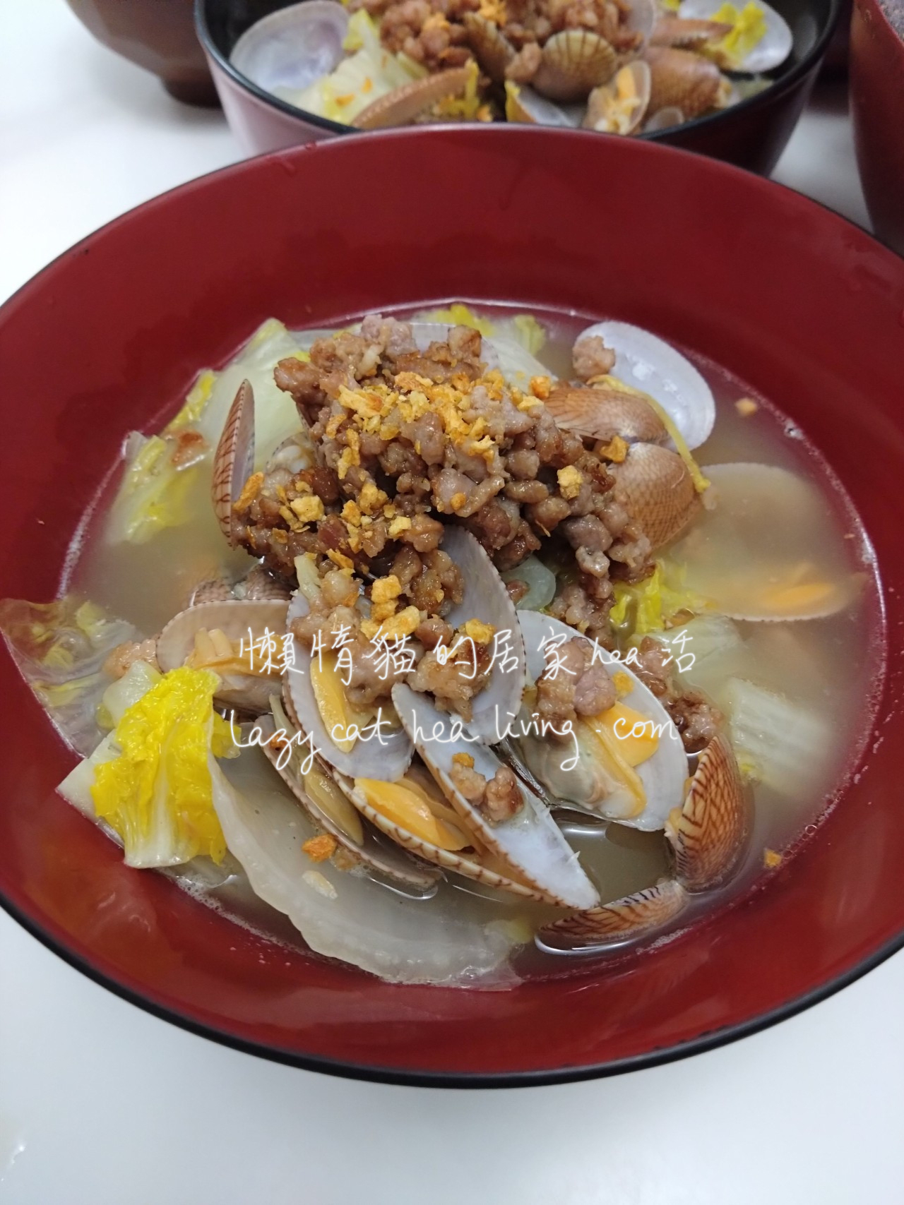 花甲肉碎湯飯